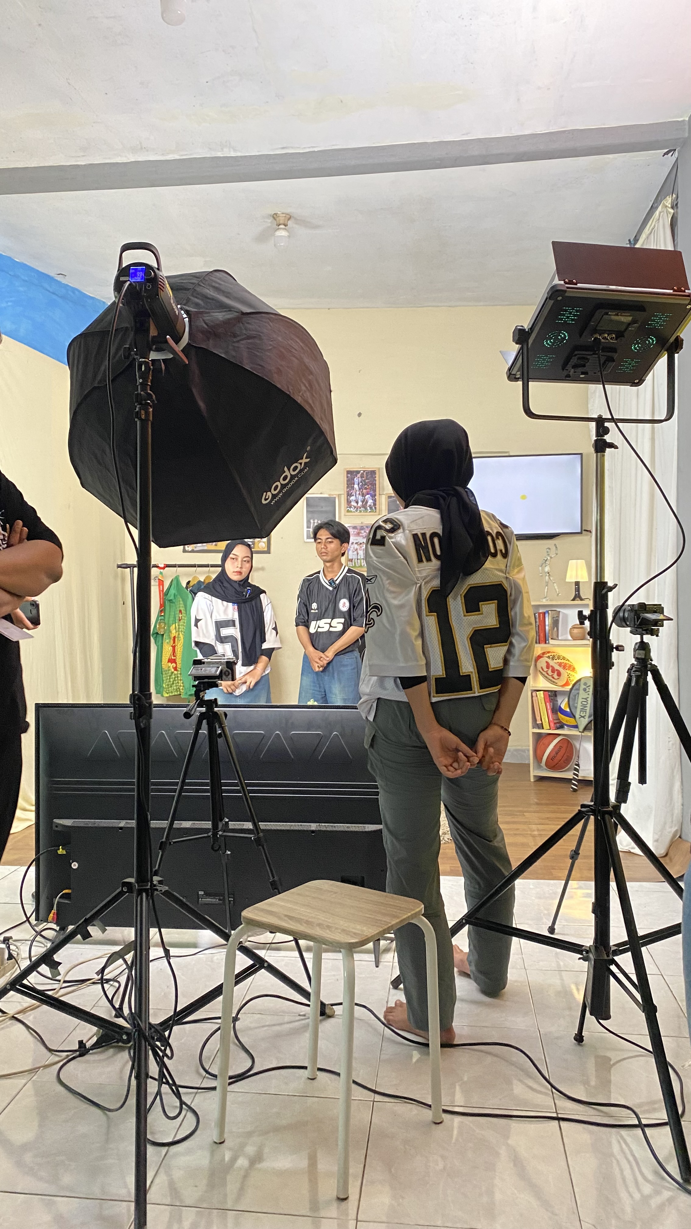 Shooting talkshow Afterclass berlangsung